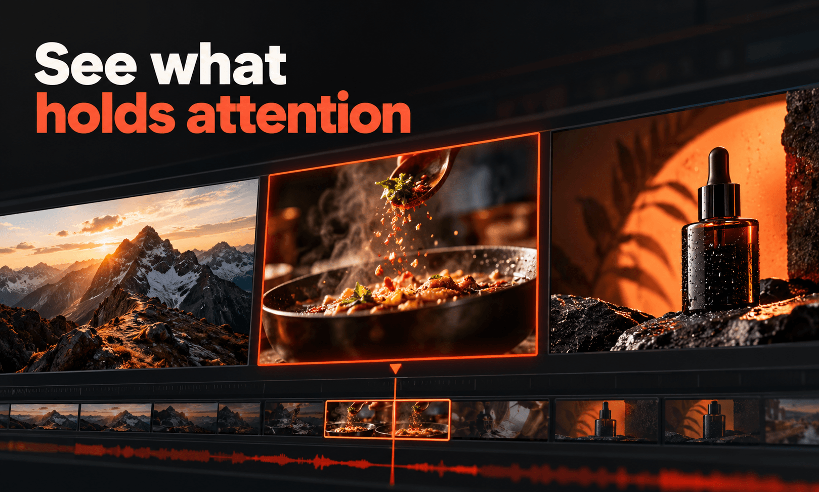 See what holds attention. Generated promotional service illustration; not a client deliverable.